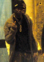 Mario Balotelli Mario Balotelli Middle Finger Sara Tommasi
