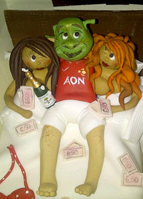 Jennifer Thompson Cuckold Birthday Cake Wayne Rooney