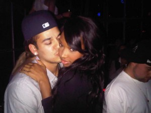 Rob Kardashian Interracial Kiss